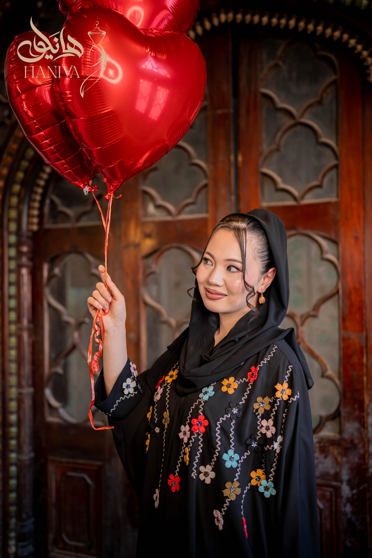 Gul Rang Abaya
