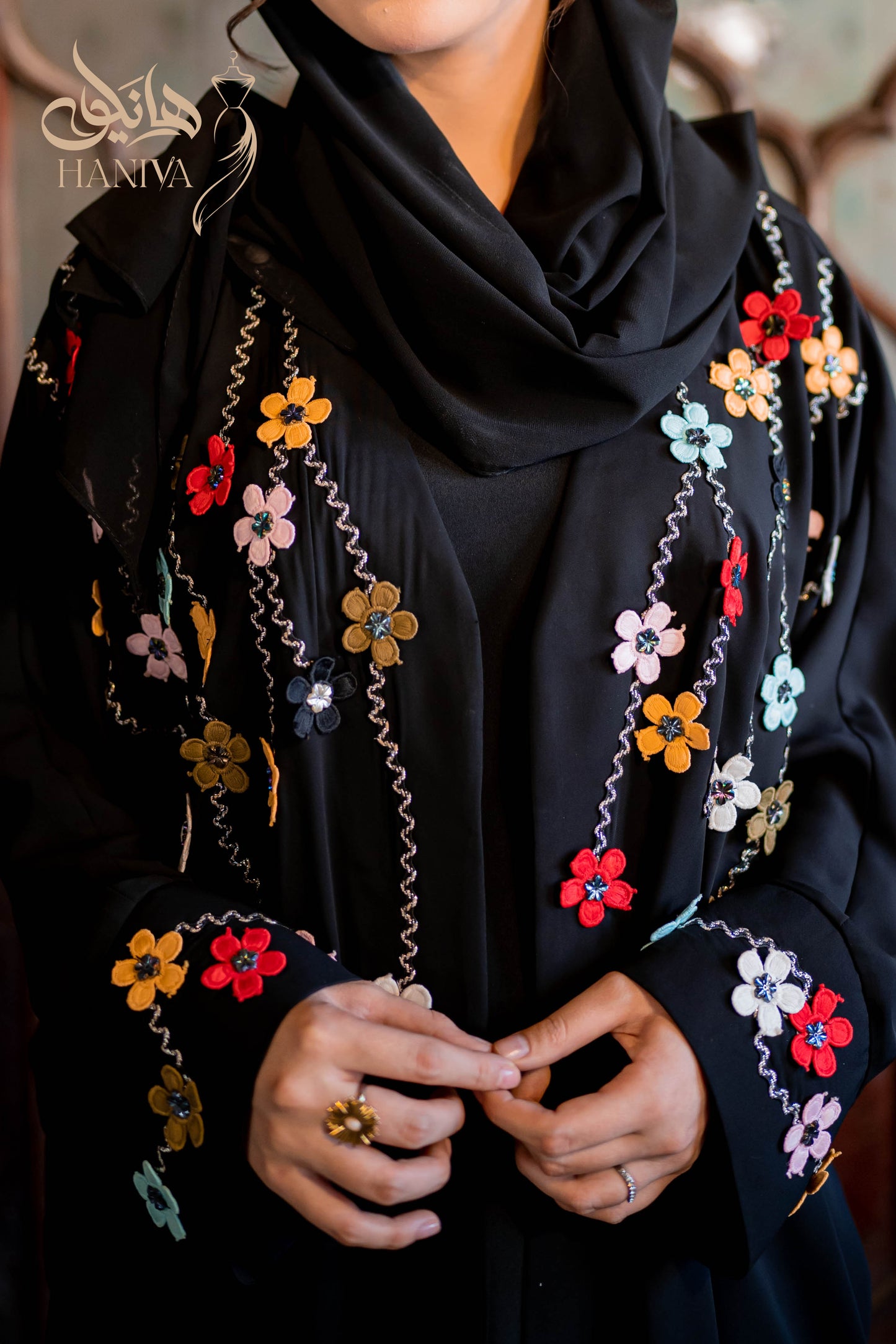 Gul Rang Abaya