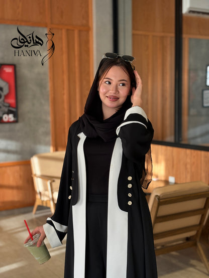 Siyah Safid Abaya
