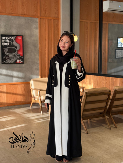 Siyah Safid Abaya